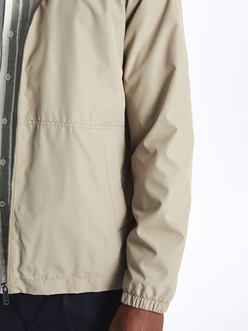 SOUTHBLUE Standard Fit Hooded Men's Coat -S43868Z8-QSC