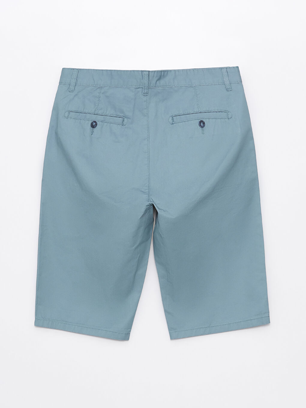 Ерлерге арналған еркін пішімдегі габардин шолақ шалбар-6