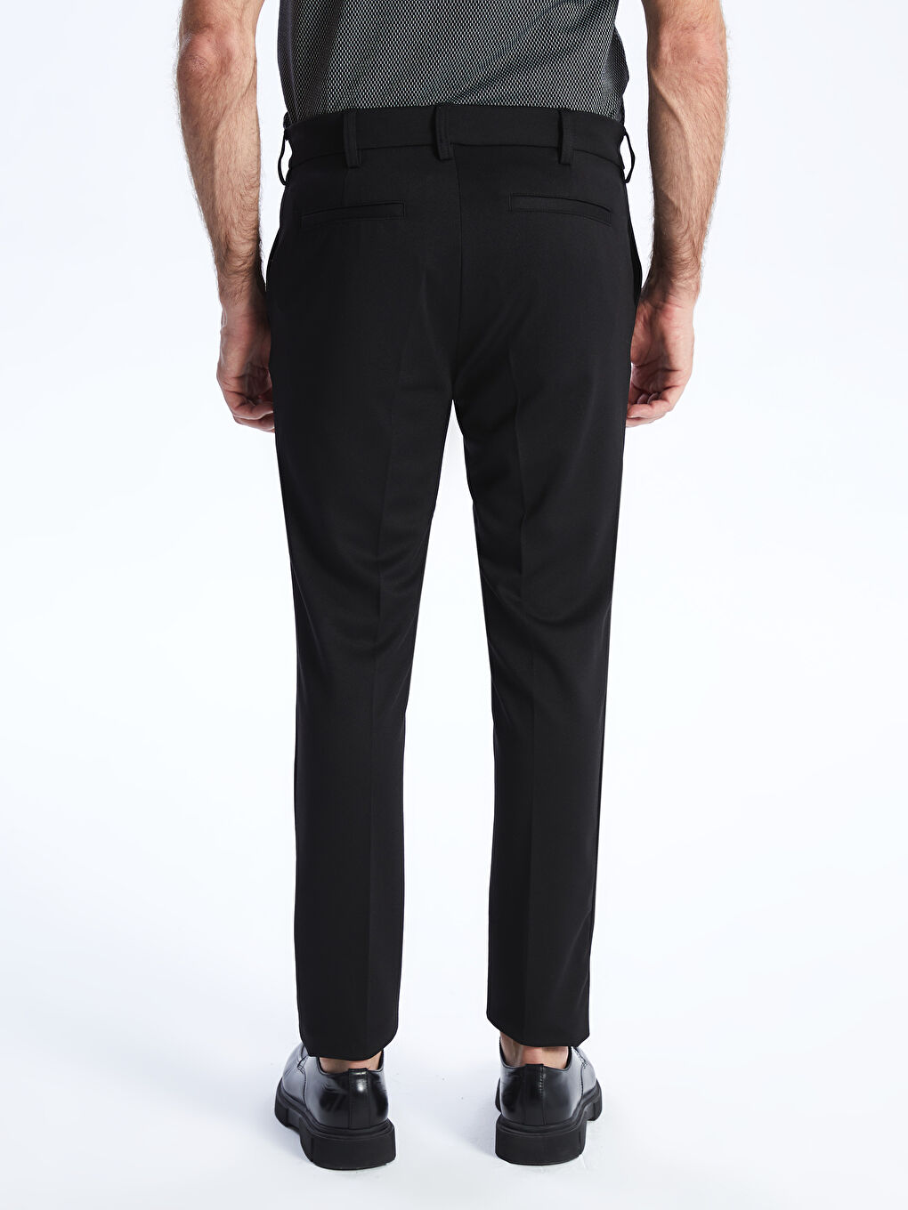 Dar Kalıp Erkek Chino Pantolon-3