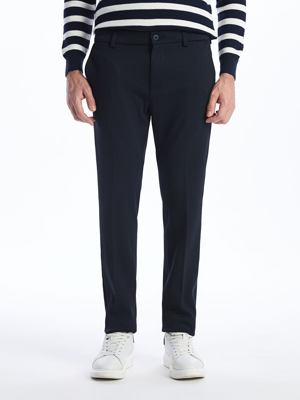 გამხდარი მამაკაცის ჩინოს შარვალი-2