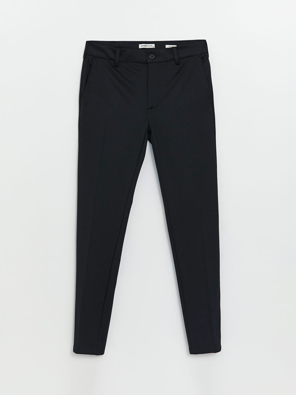 Dar Kalıp Erkek Chino Pantolon-5