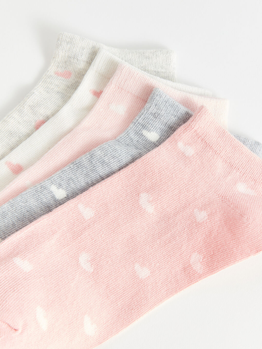 Chaussettes d'entraînement à motifs pour Femmes Lot de 5 pièces-2