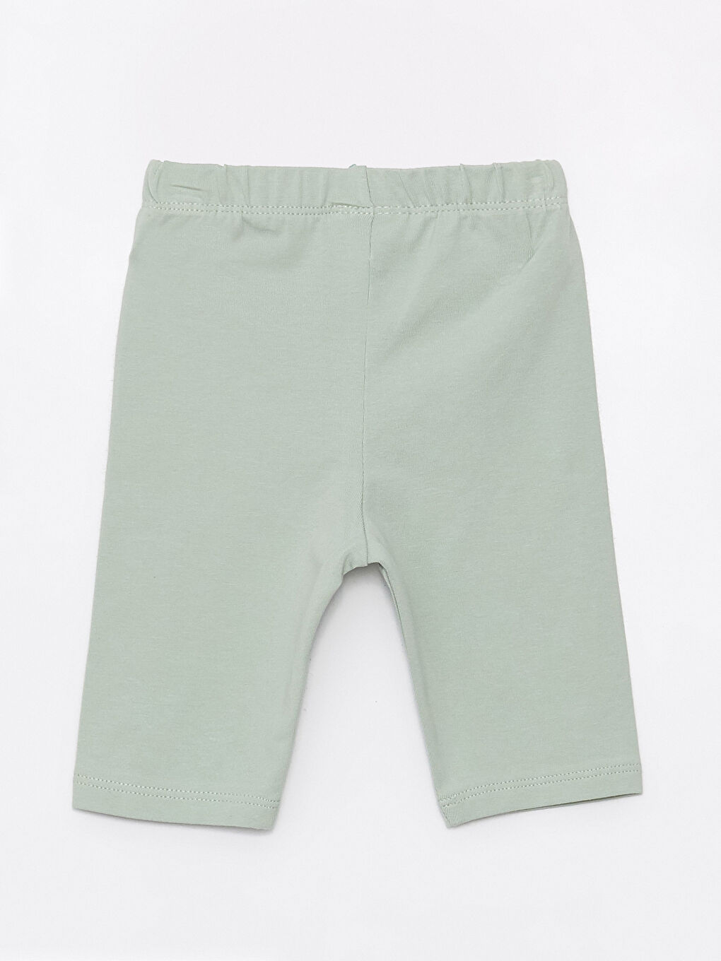 Yeşil Beli Lastikli Kız Bebek Tayt-1