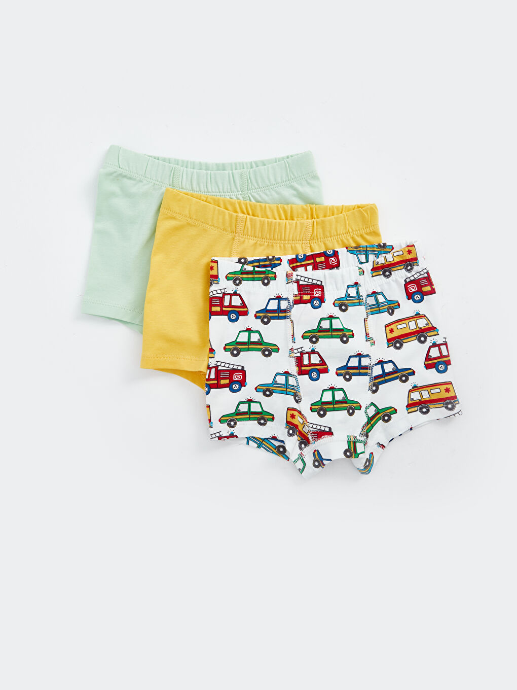 Boxer Bébé Garçon Imprimé Taille Élastique Lot de 3