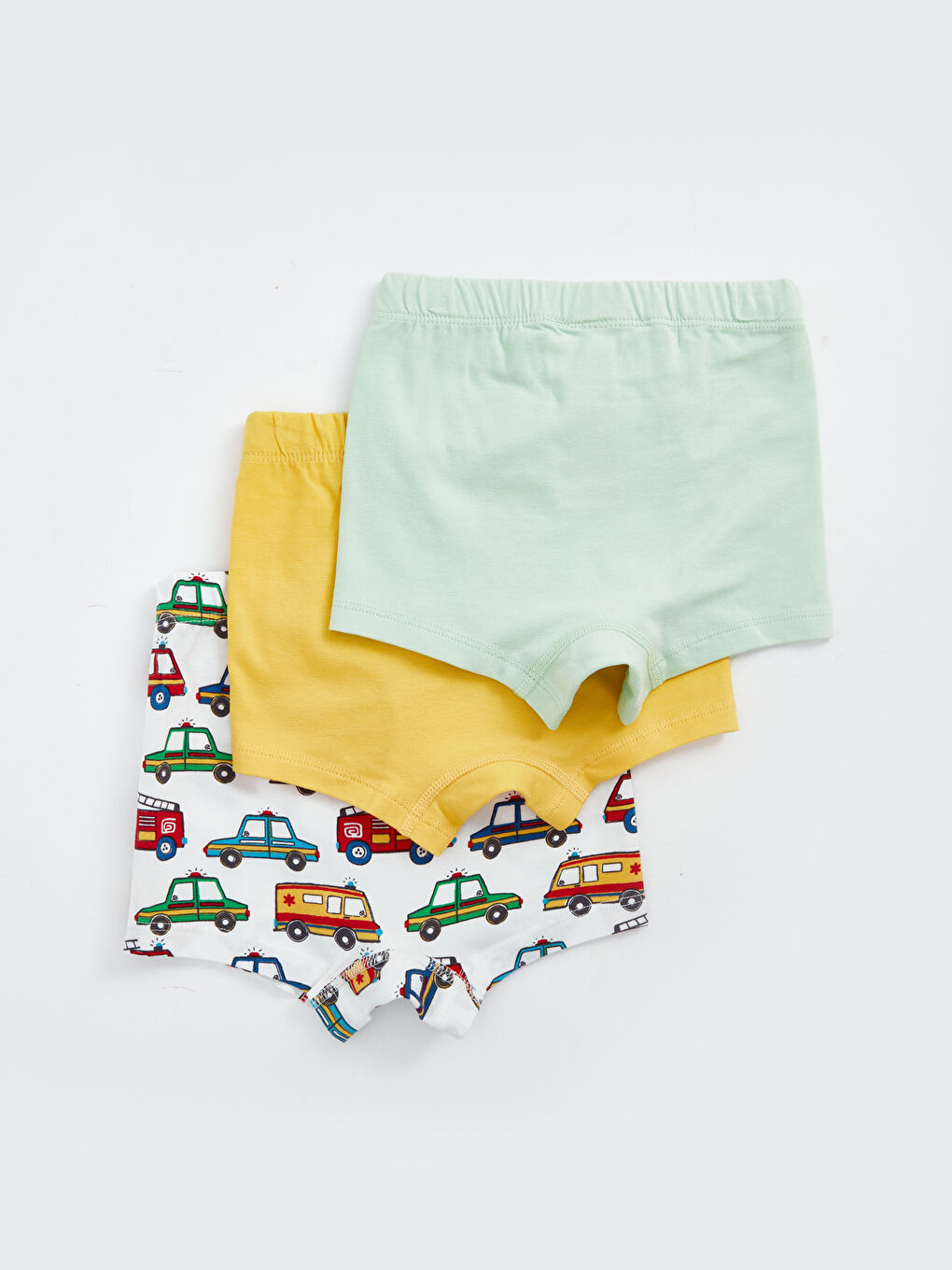 Boxer Bébé Garçon Imprimé Taille Élastique Lot de 3-1