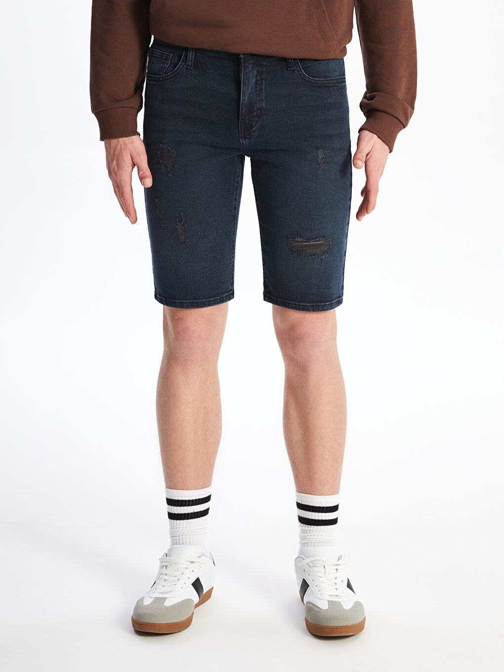 LCW Jeans Extra Slim Fit Men's Denim Shorts -S44156Z8-309