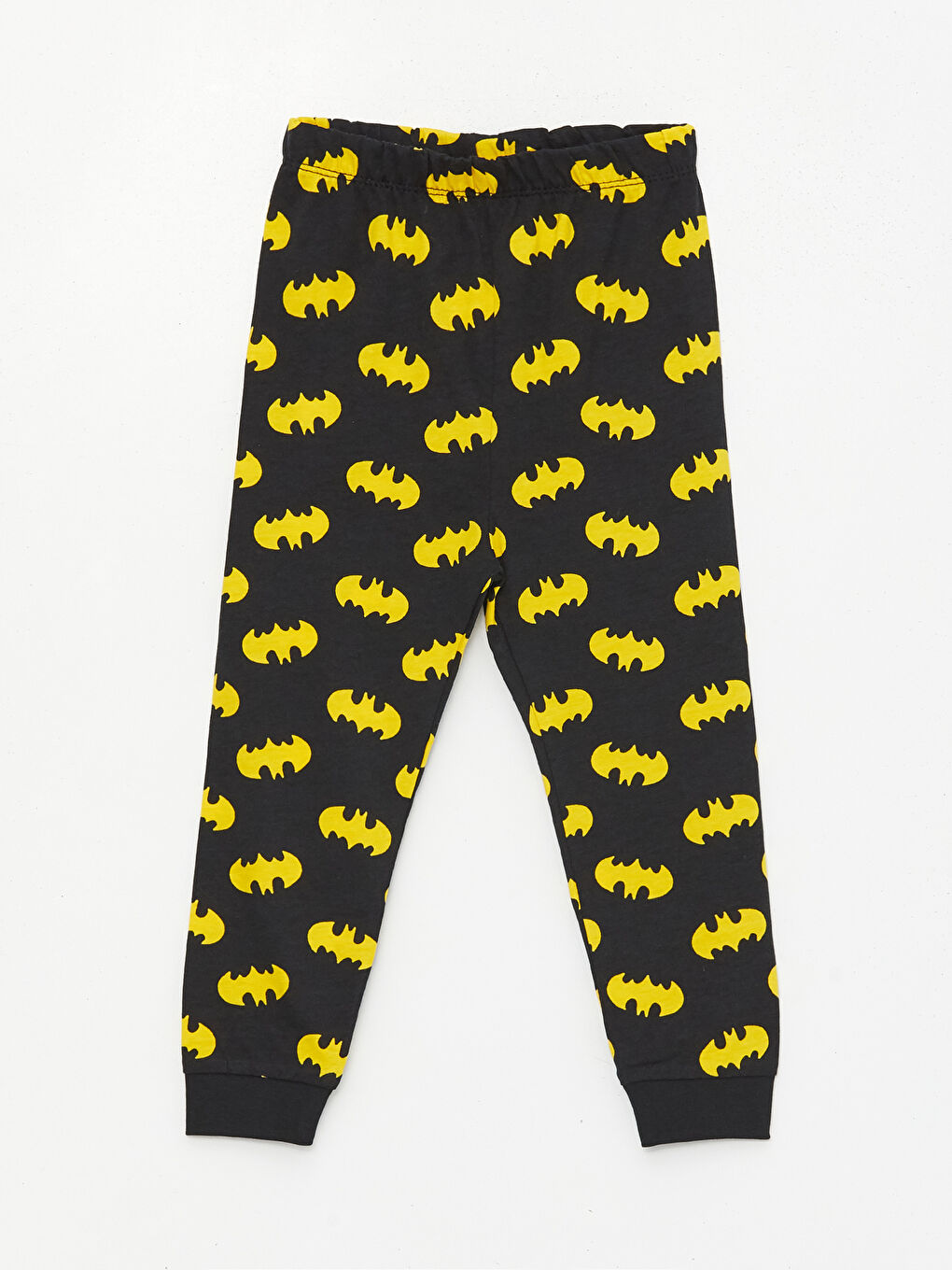 LCW baby Siyah Batman Baskılı Erkek Bebek Pijama Alt