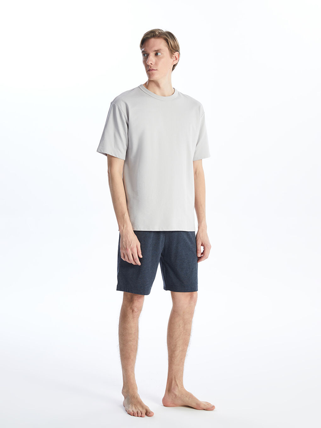 Slim fit donji deo pidžame - šorts -S44365Z8-LBF