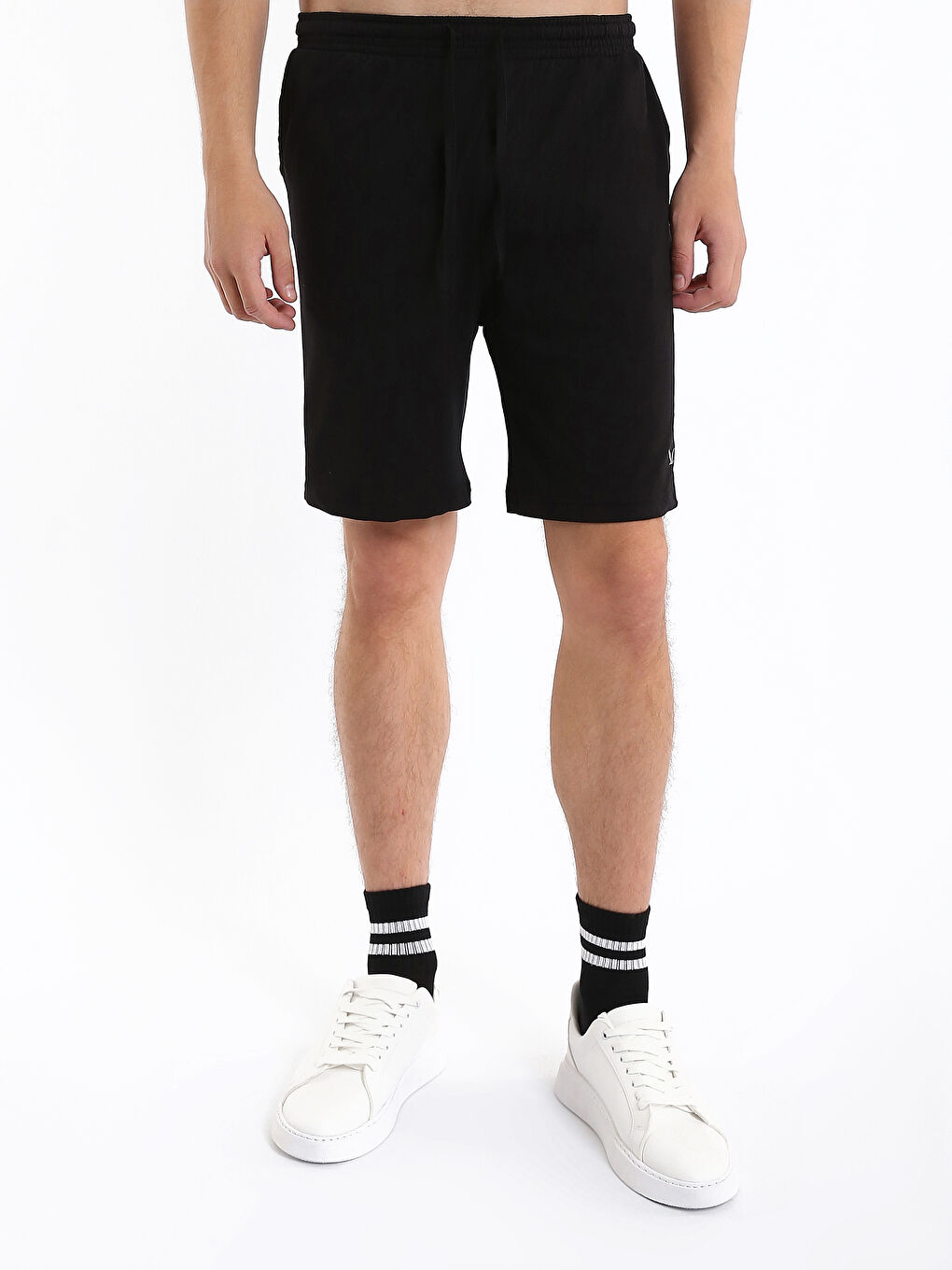 Slim Fit Men's Pyjama Bottoms Shorts-2