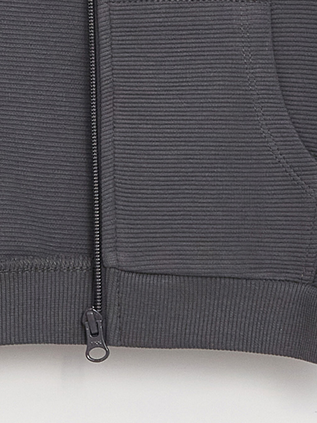 سترة بسحاب وغطاء رأس -S44386Z1-HGL
