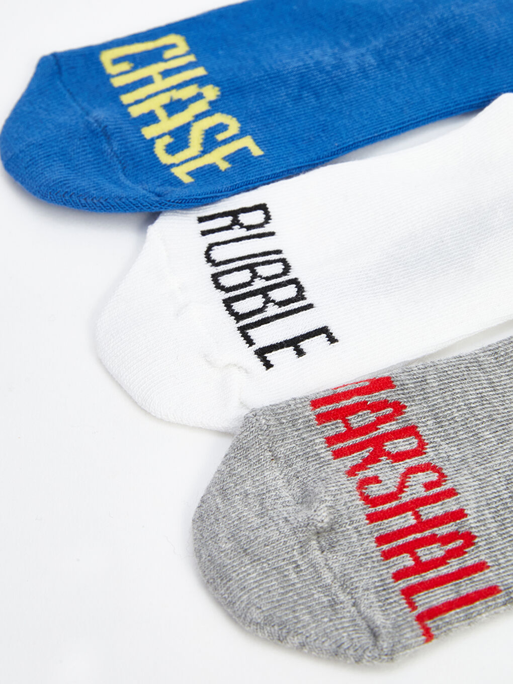 Karışık Paw Patrol Desenli Erkek Çocuk Soket Çorap 3'lü-4