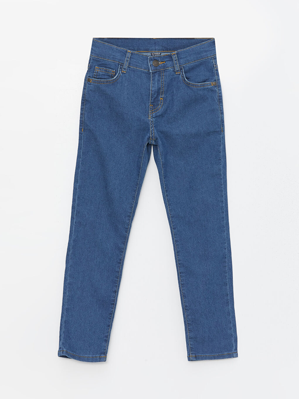 LCW Kids Orta İndigo Rodeo Slim Fit Erkek Çocuk Jean Pantolon