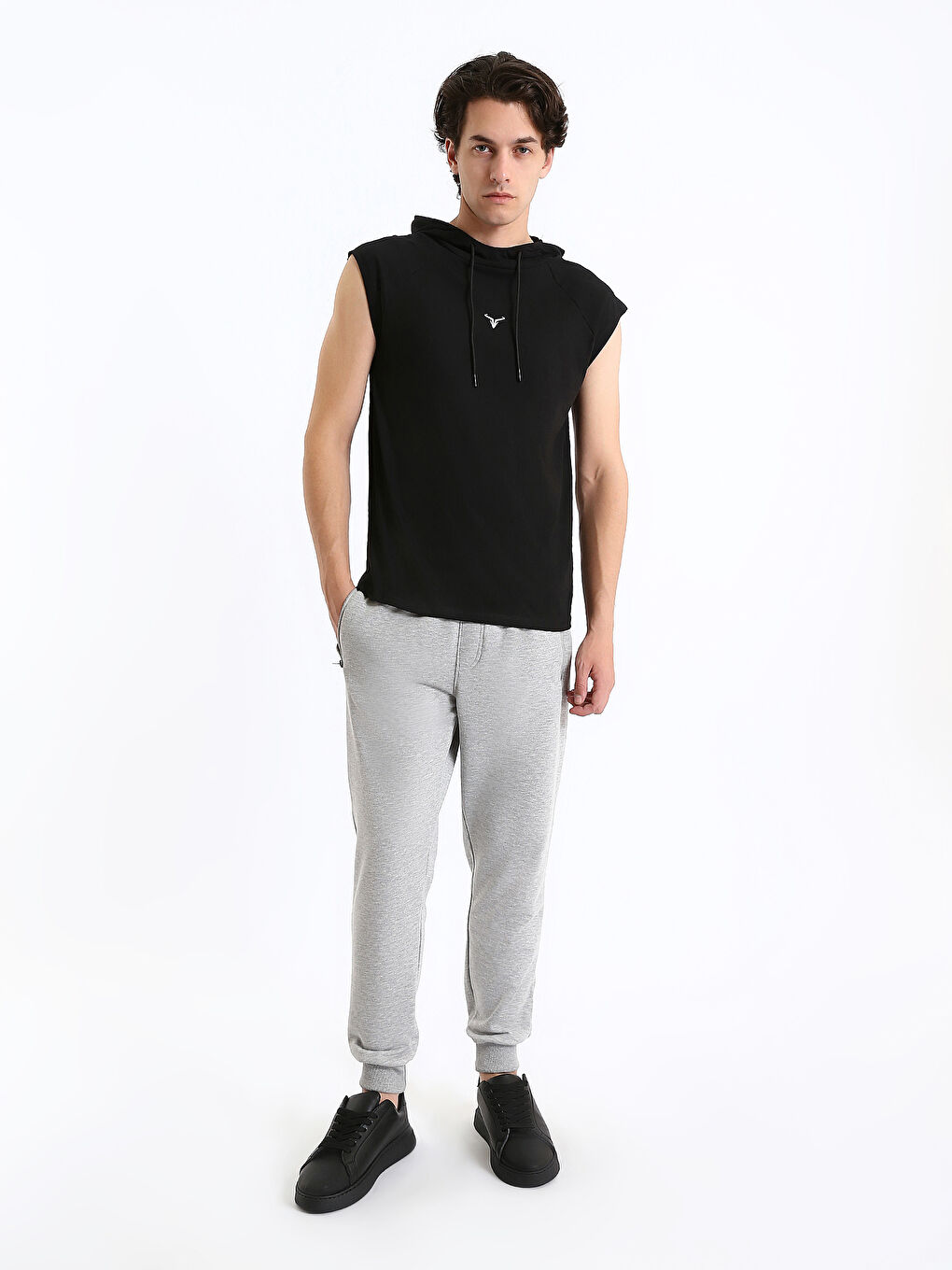 Xside Active Muška majica bez rukava sa kapuljačom -S44504Z8-CVL