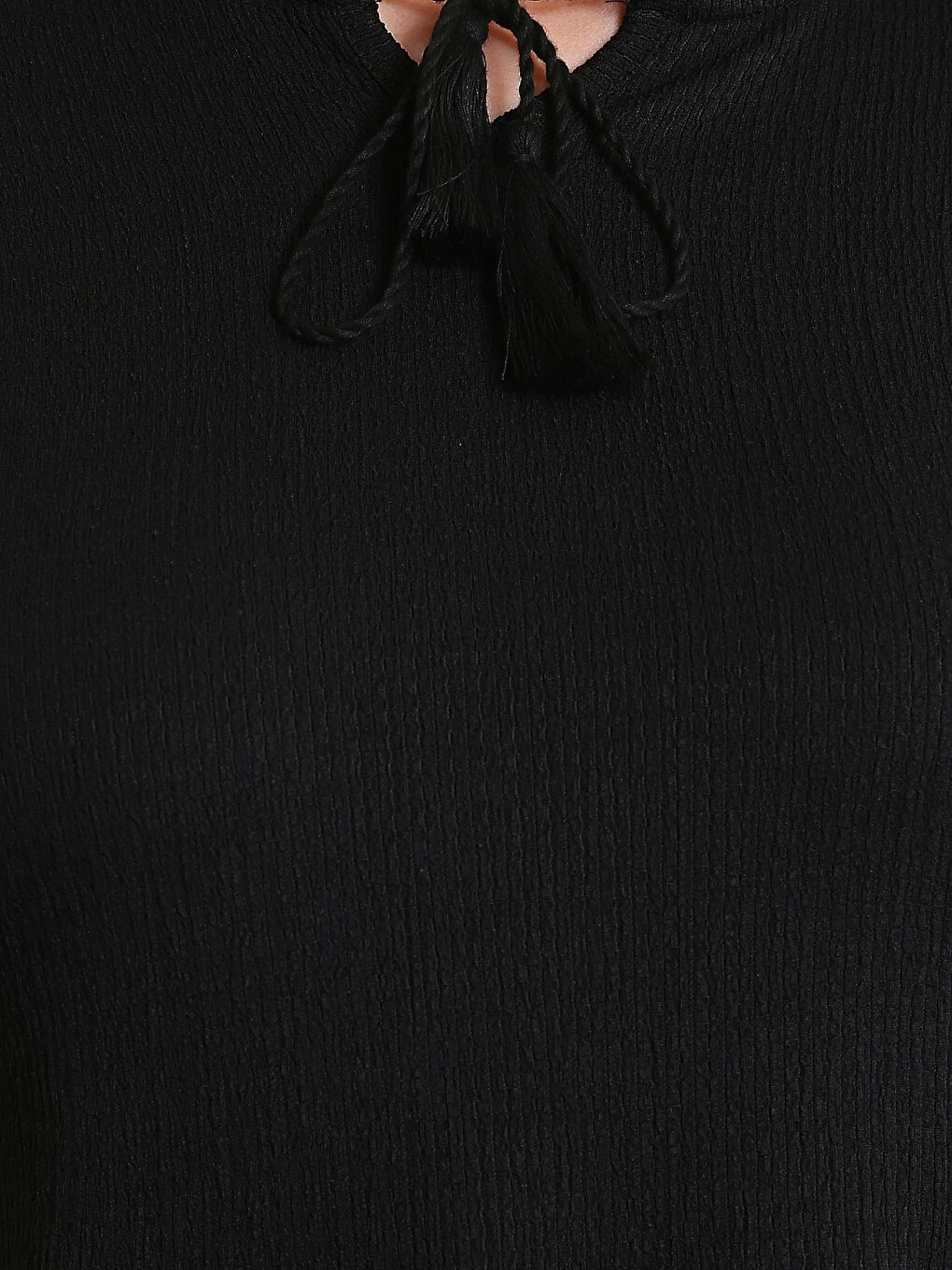 جل منداڵبوون یەخەی قردێلەیی سادە قۆڵ درێژ درێژ-4