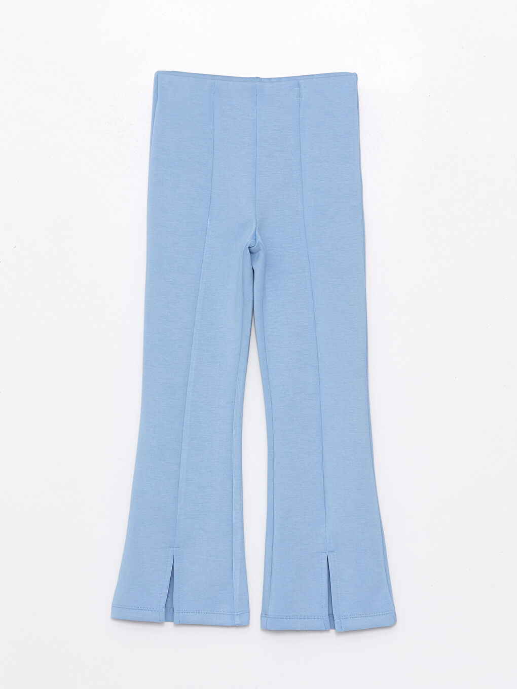 LCW Kids Elasticated Waist Flared Leg Girls' Leggings -S44559Z4-QYA