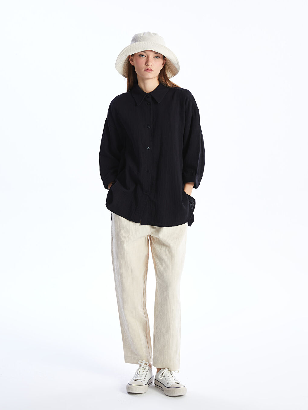 BEŽ Pantalone Žena -S44644Z8-VBR