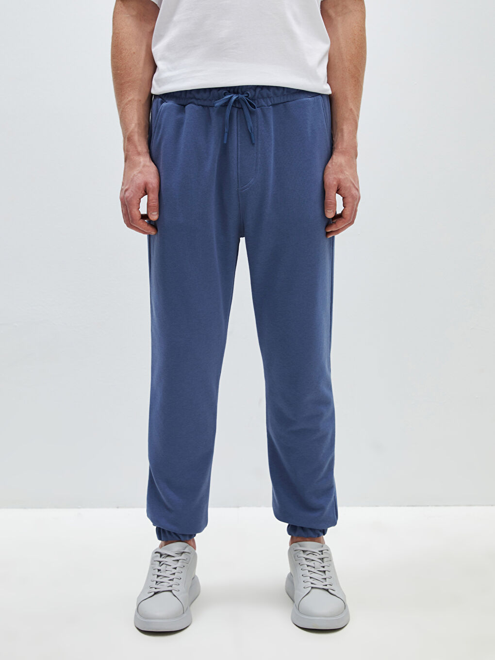 Slim Fit Men's Sweatpants -S44647Z8-VLD