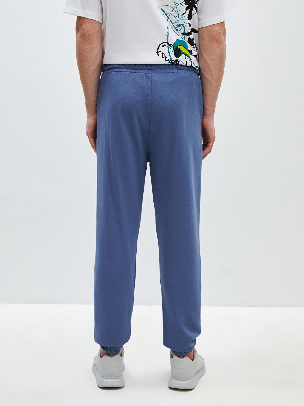 Slim Fit Men's Sweatpants -S44647Z8-VLD