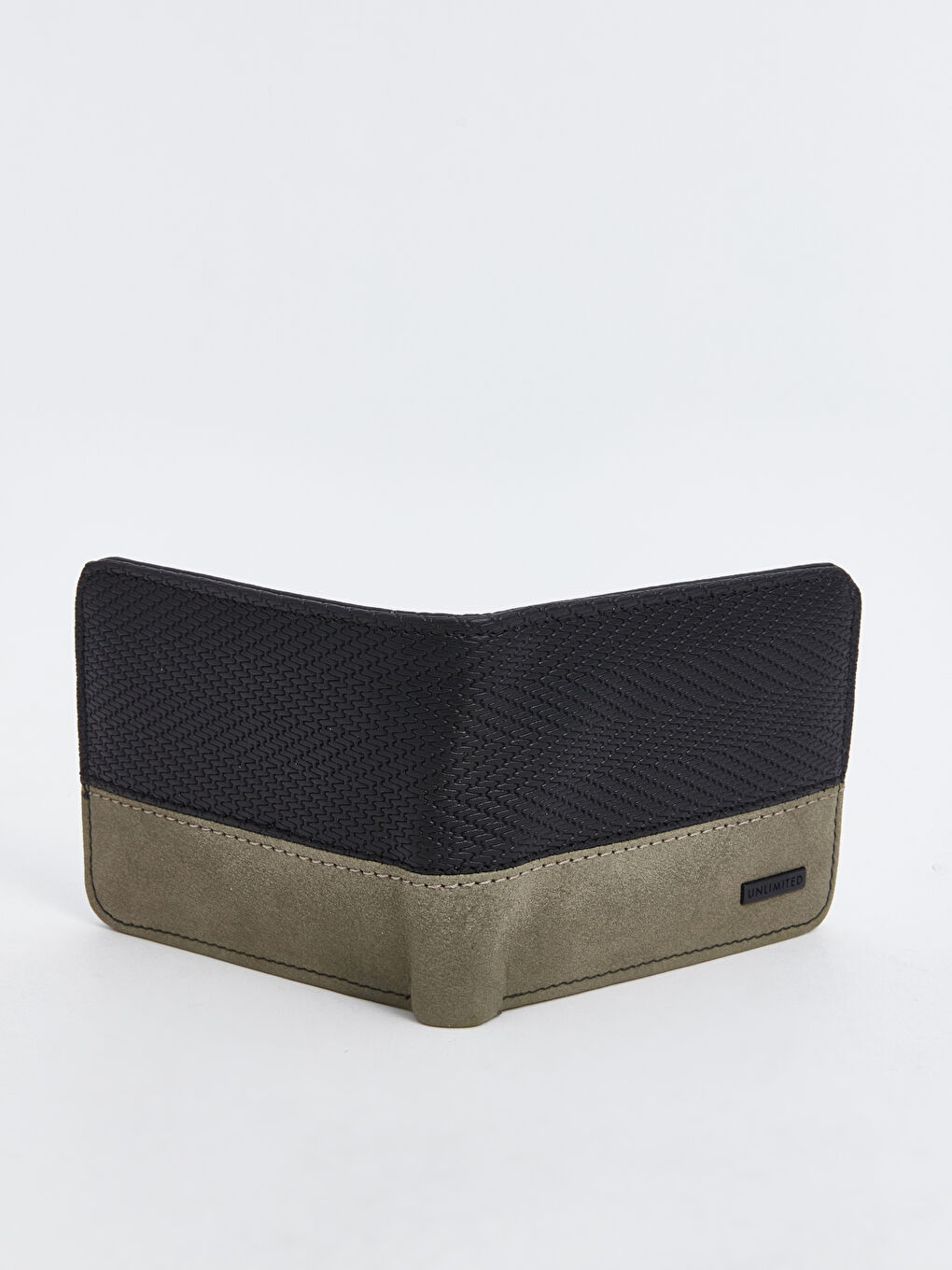 Siyah Deri Görünümlü Erkek Cüzdan-1