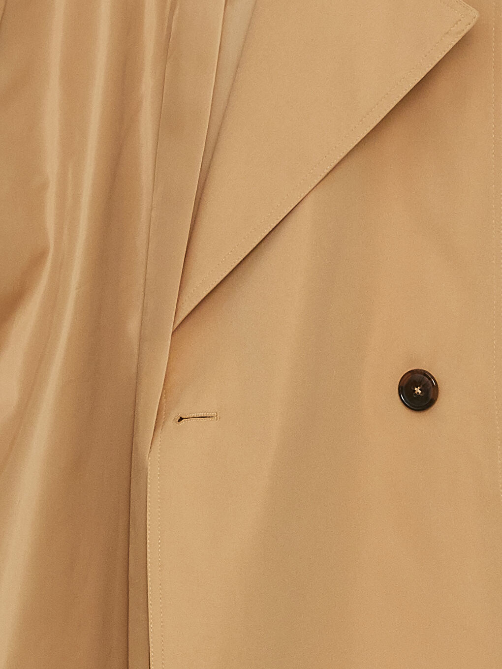 Women's Jacket Collar Plain Trench Coat -S44666Z8-VH1