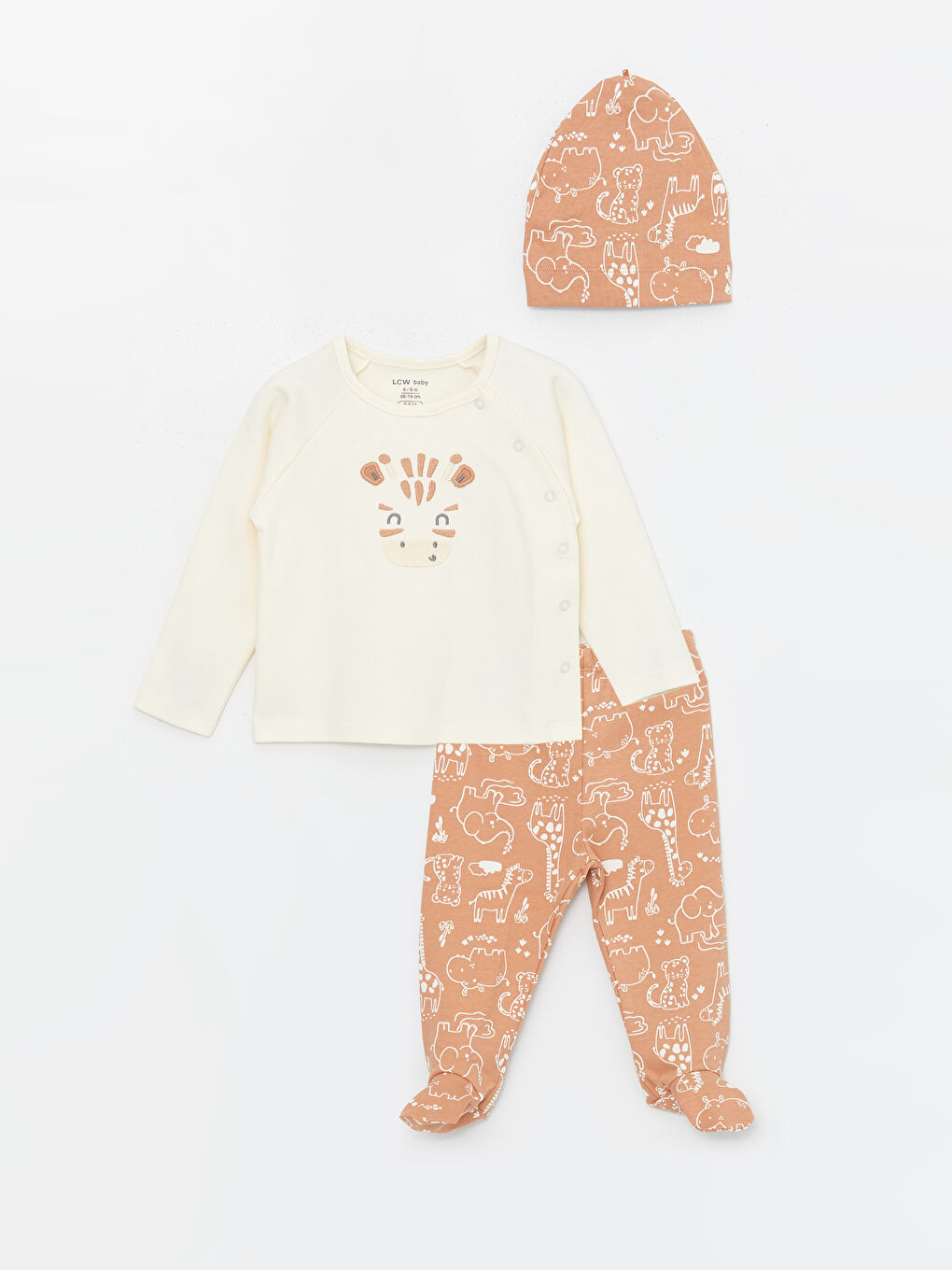 Baby Boys' 3-Pack Set (0-12 Months with Footies, 12 Months+ without Footies) -S44682Z1-FDL