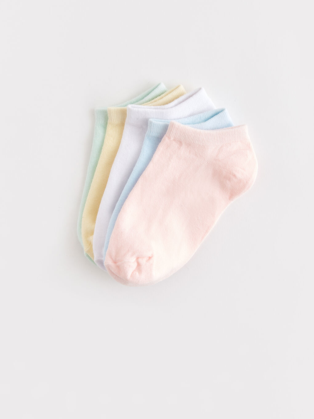 Lot de 5 Chaussettes d'entraînement Basiques pour Filles-1