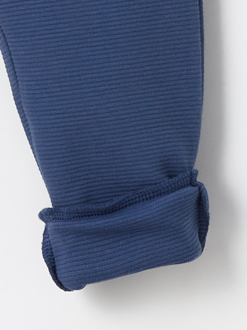 İndigo Beli Lastikli Erkek Bebek Jogger Eşofman Altı-1