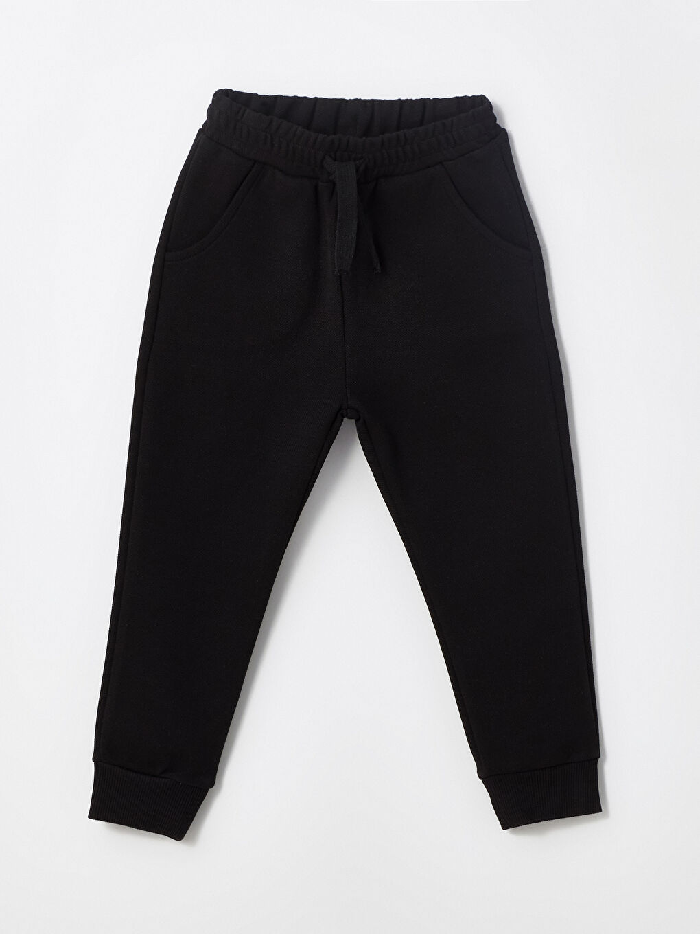 LCW Kids Siyah Beli Lastikli Basic Erkek Bebek Jogger Eşofman Altı