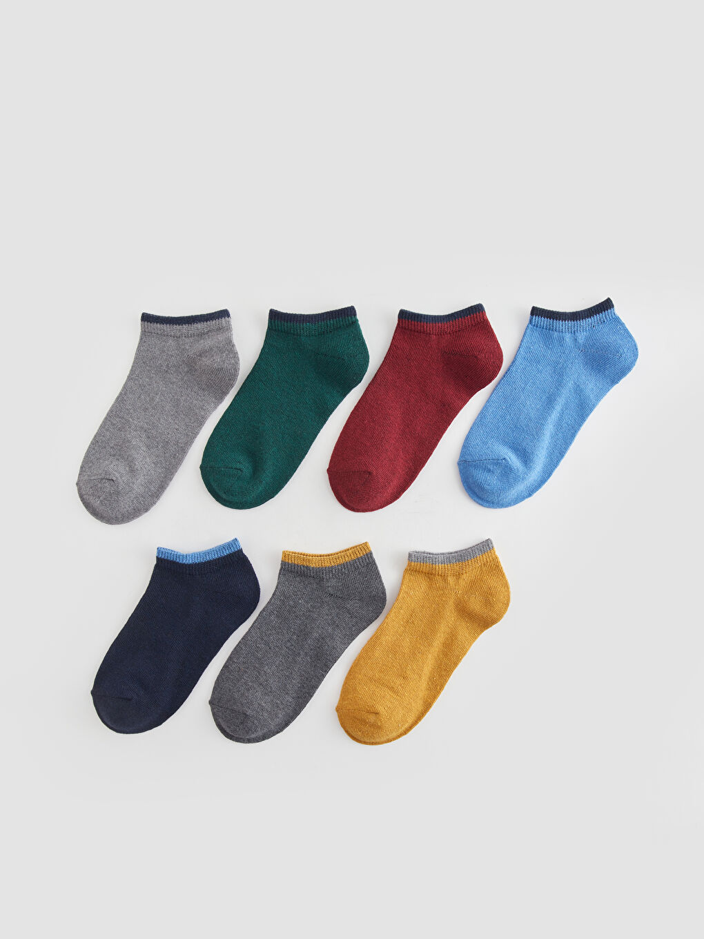 Basic Boys' Trainer Socks 7 Pack -S44789Z4-K00