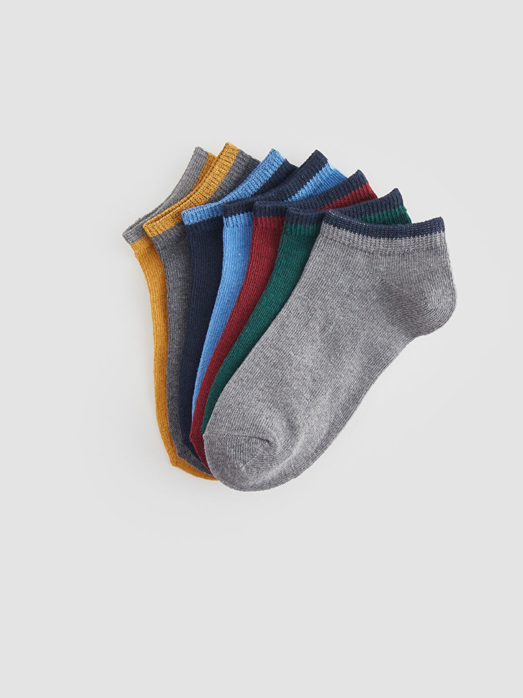 Basic Boys' Trainer Socks 7 Pack -S44789Z4-K00