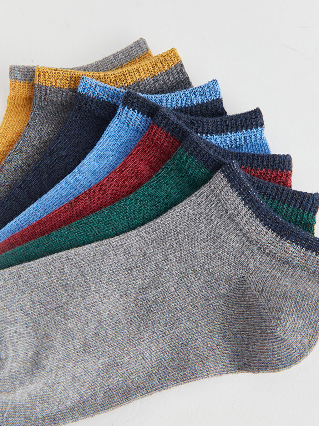 Basic Boys' Trainer Socks 7 Pack -S44789Z4-K00