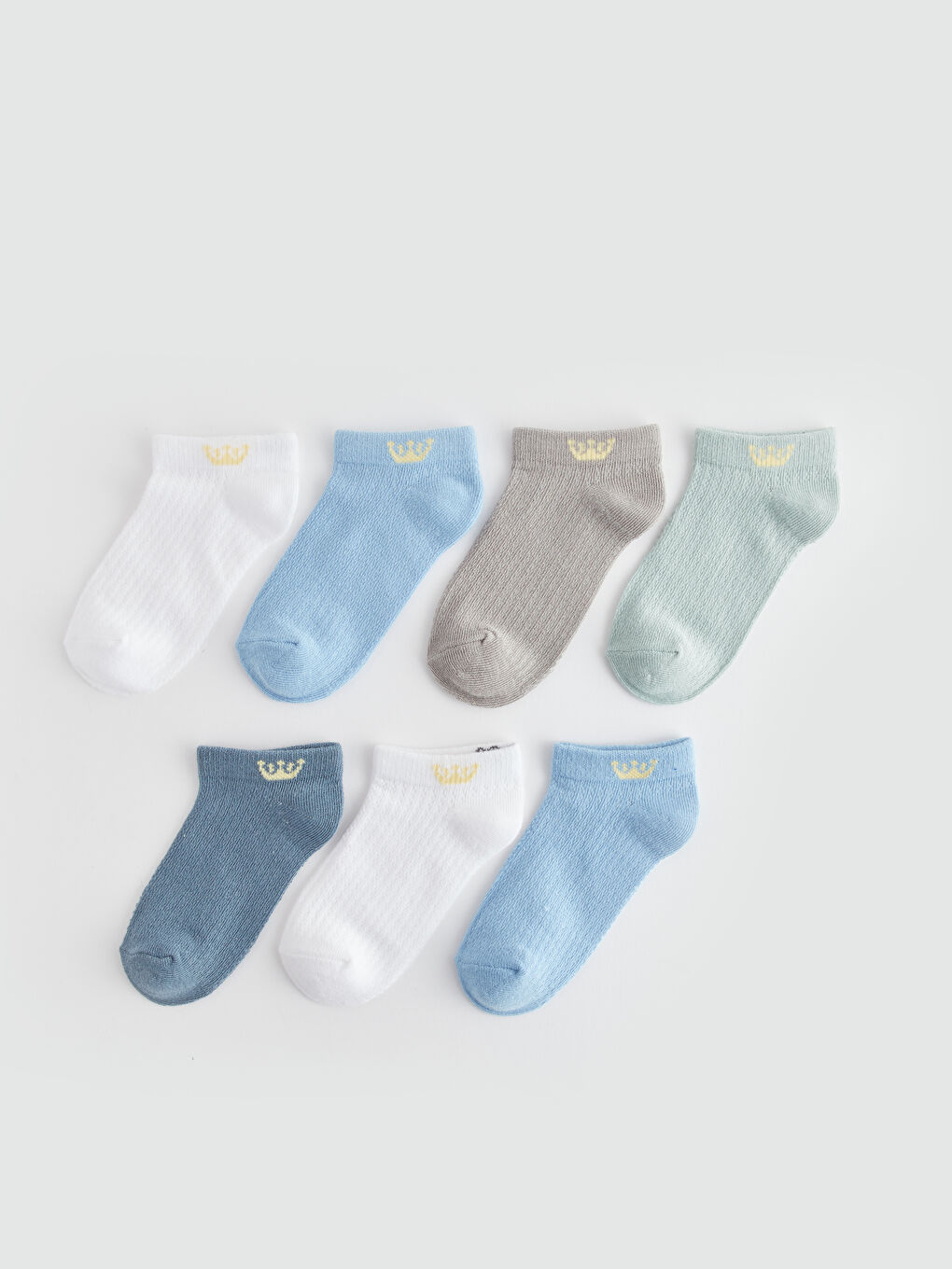 Boys' Trainer Socks 7 Pack -S44791Z4-K00