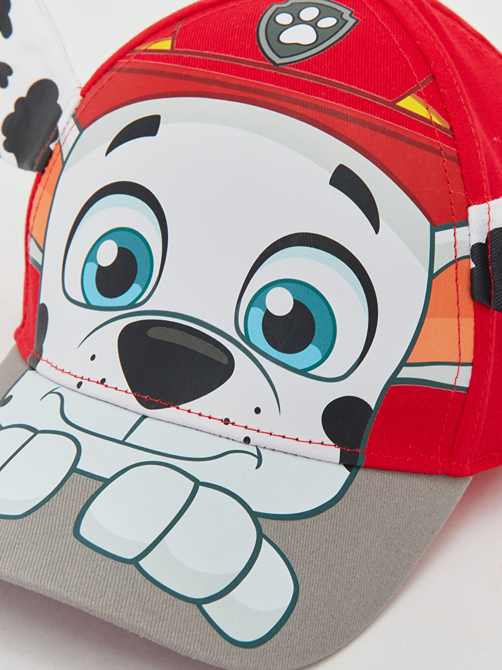 Kırmızı Paw Patrol Baskılı Erkek Çocuk Kep Şapka-1