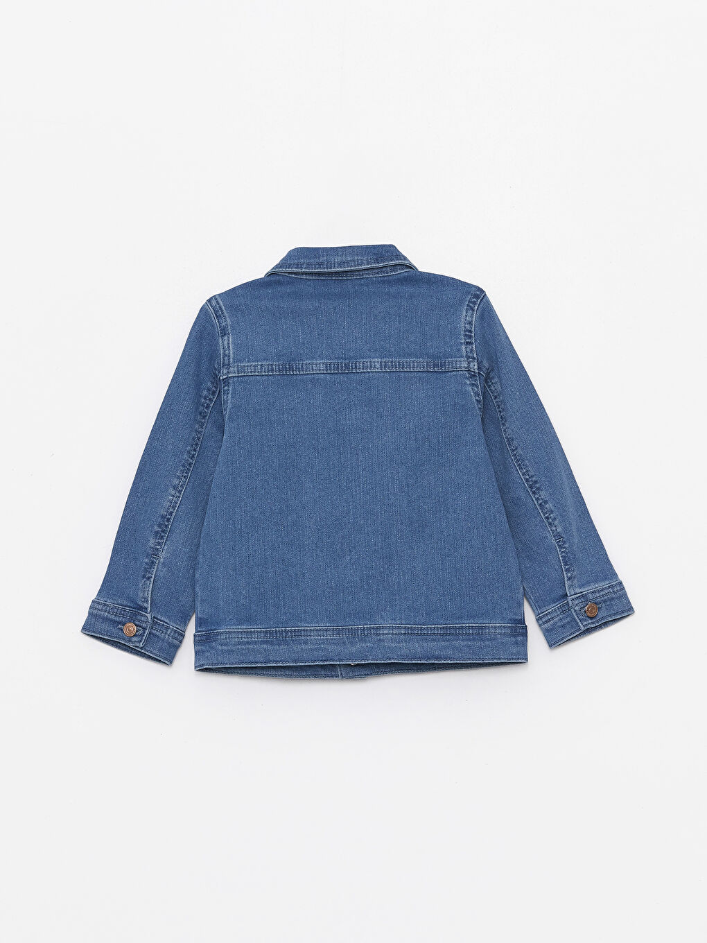 LCW baby Orta İndigo Rodeo Erkek Bebek Jean Ceket - 3