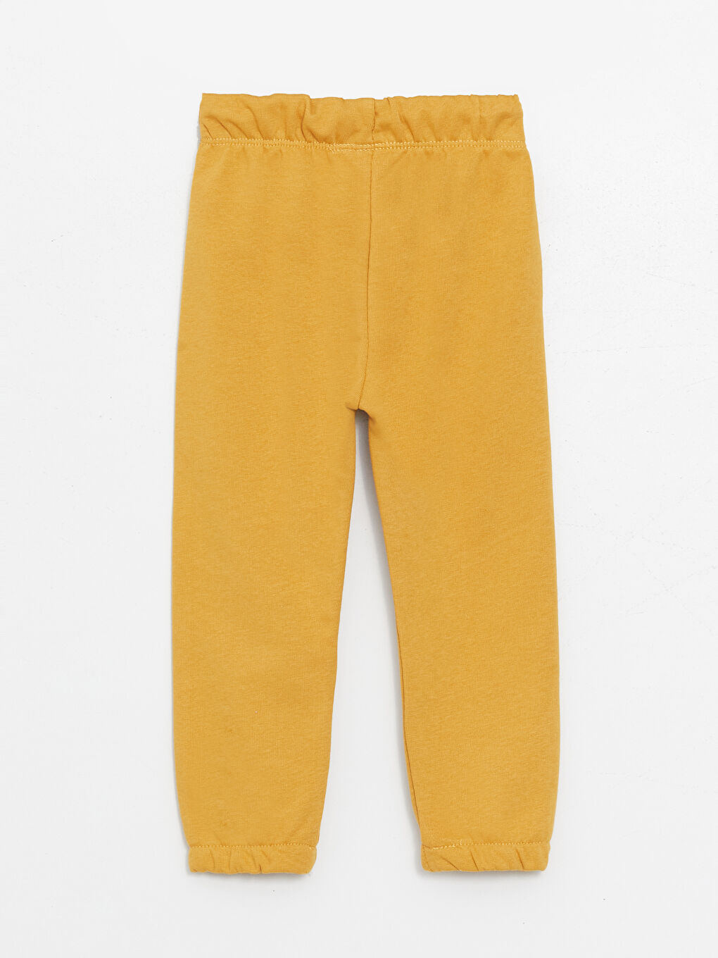 Sarı Beli Lastikli Erkek Bebek Jogger Eşofman Altı-1