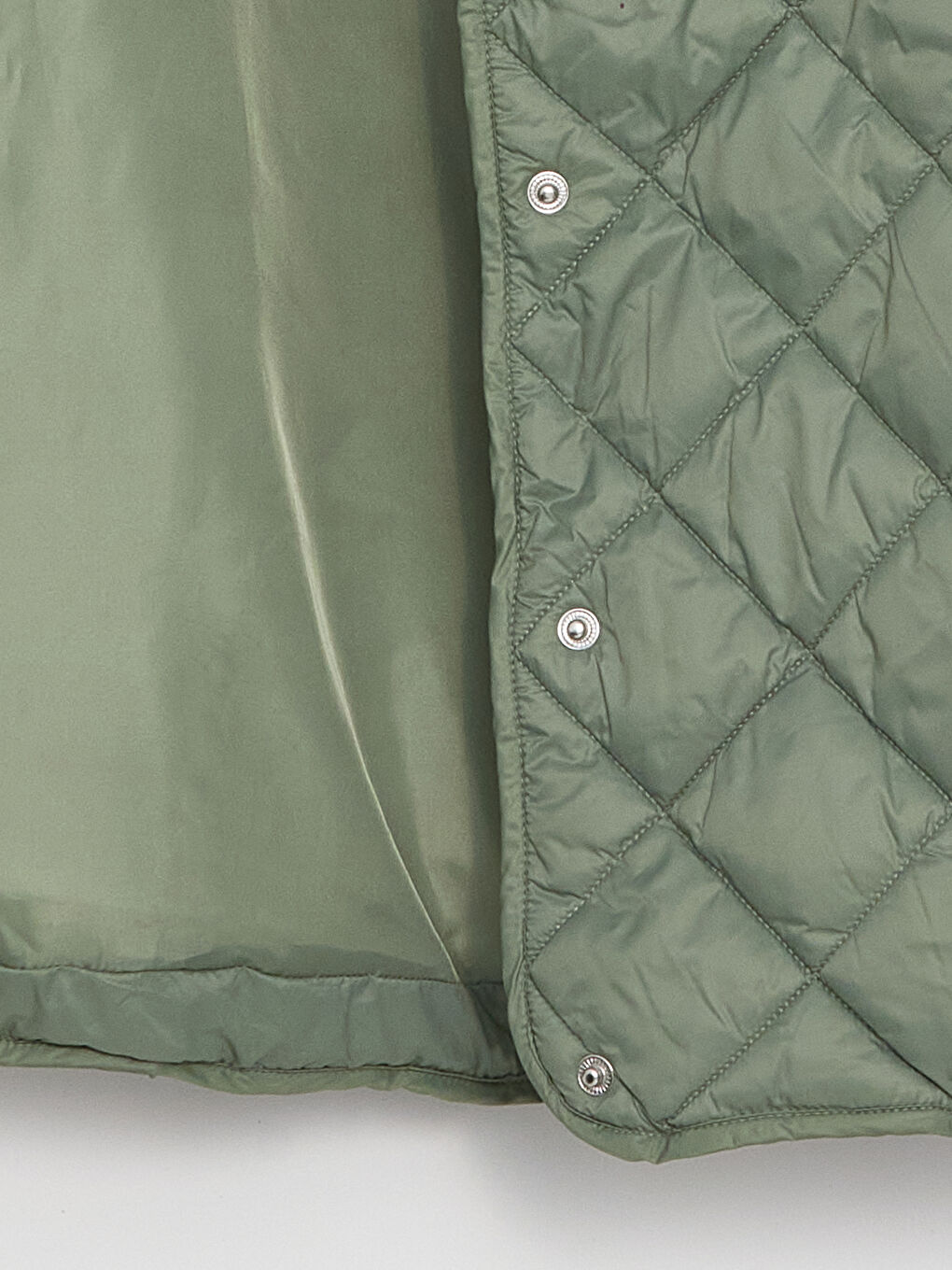 Hooded Quilted Oversize Women's Puffer Coat -S44901Z8-GN2