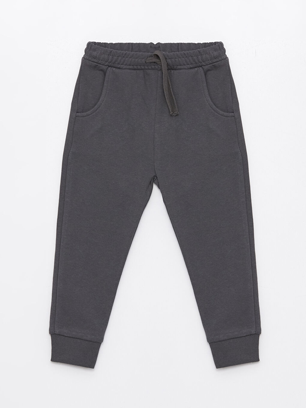 LCW Kids Gri Beli Lastikli Basic Erkek Bebek Jogger Eşofman Altı