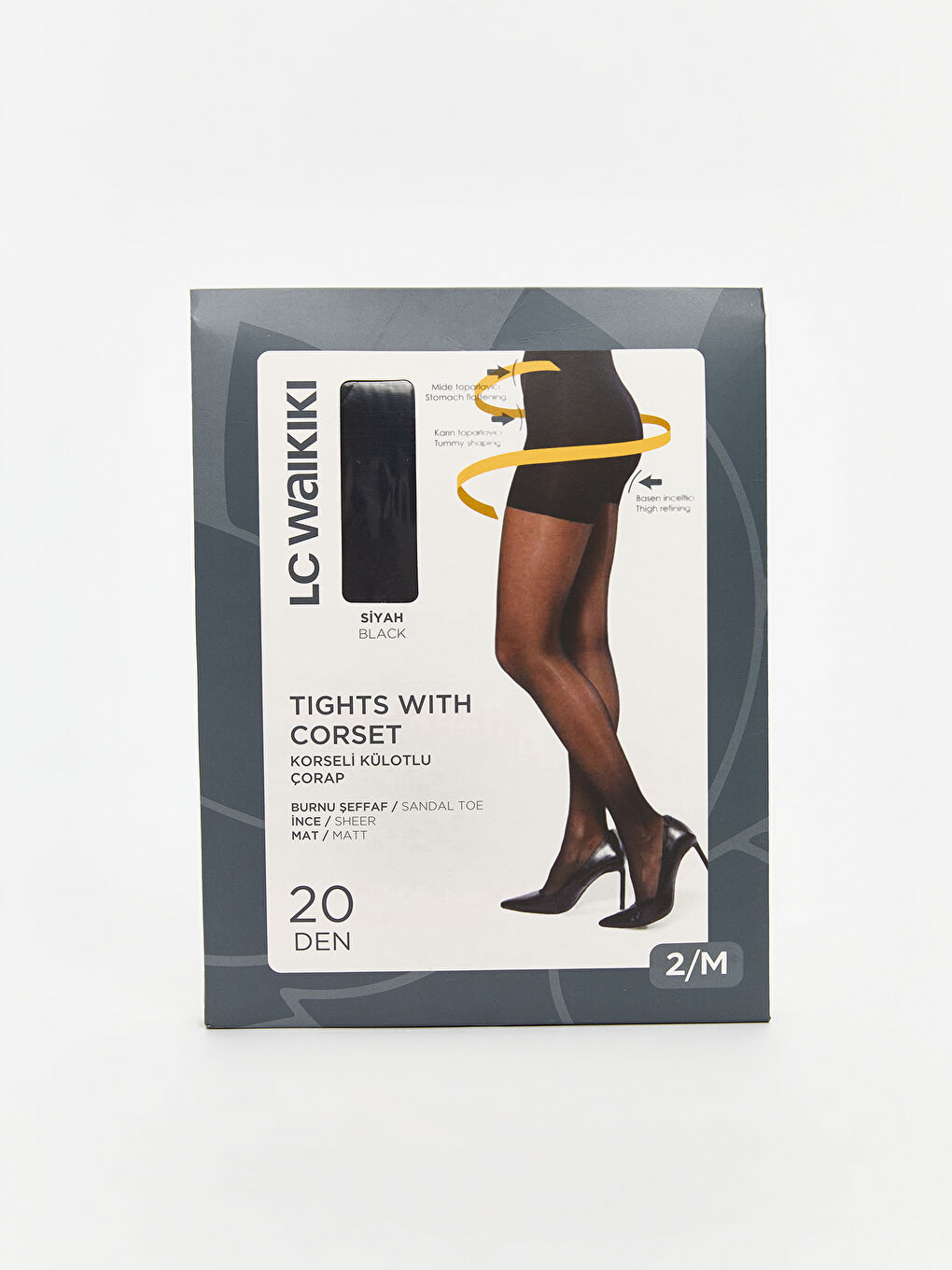 Ciorapi Mat 20 Denier pentru Femei Corset-3