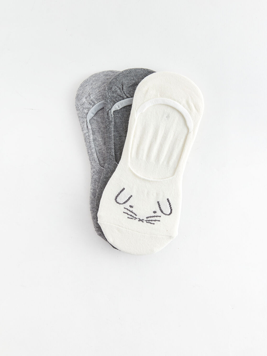 LCW DREAM Patterned Women's Invisible Socks 3-packs -S44978Z8-FDU