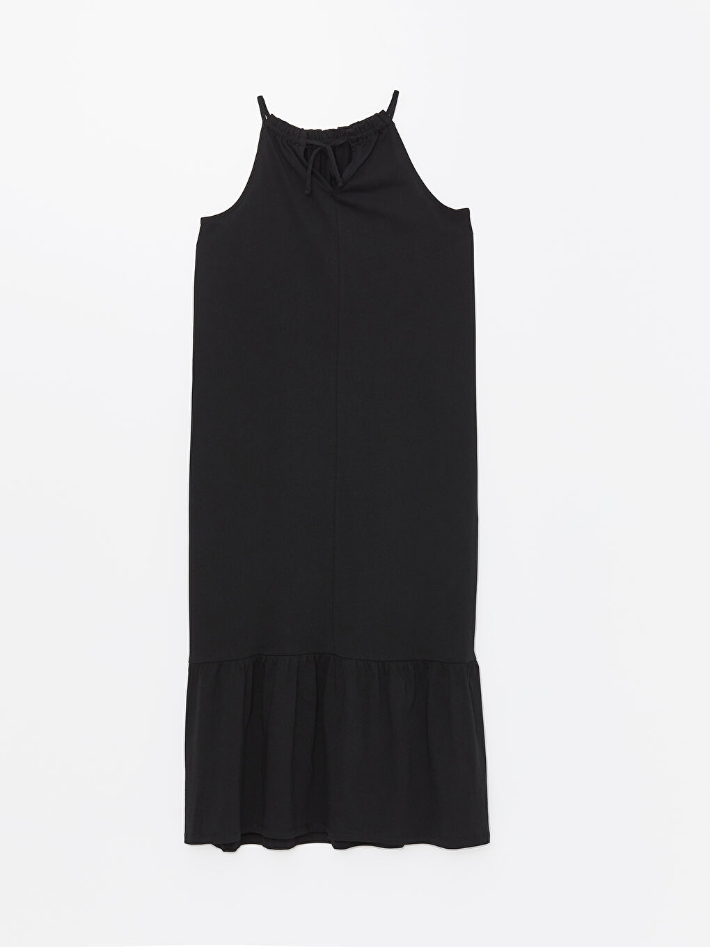 Crew Neck Plain Maternity Dress -S44980Z8-CVL