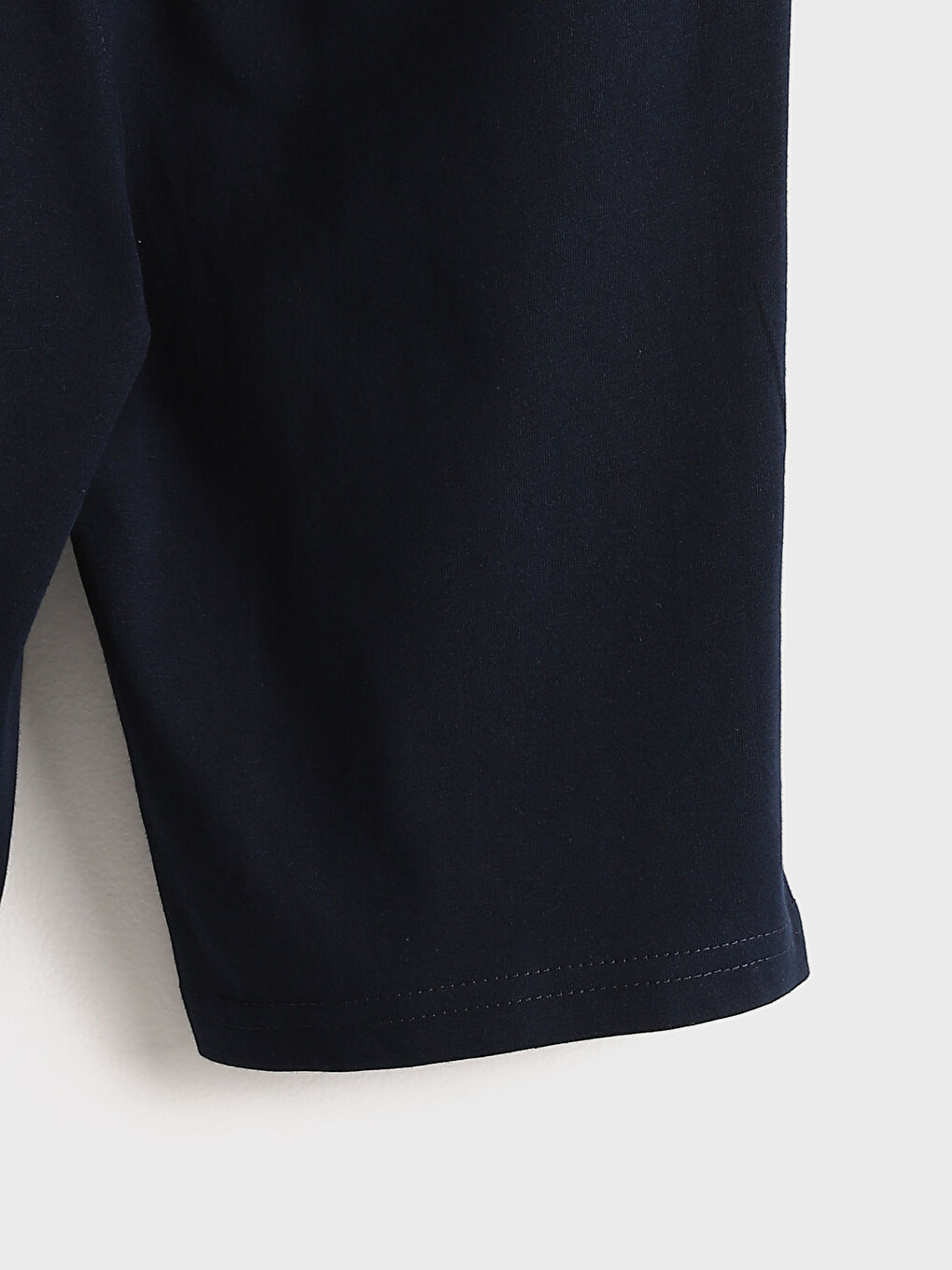 LCW Kids Lacivert Beli Lastikli Basic Erkek Çocuk Şort - 4
