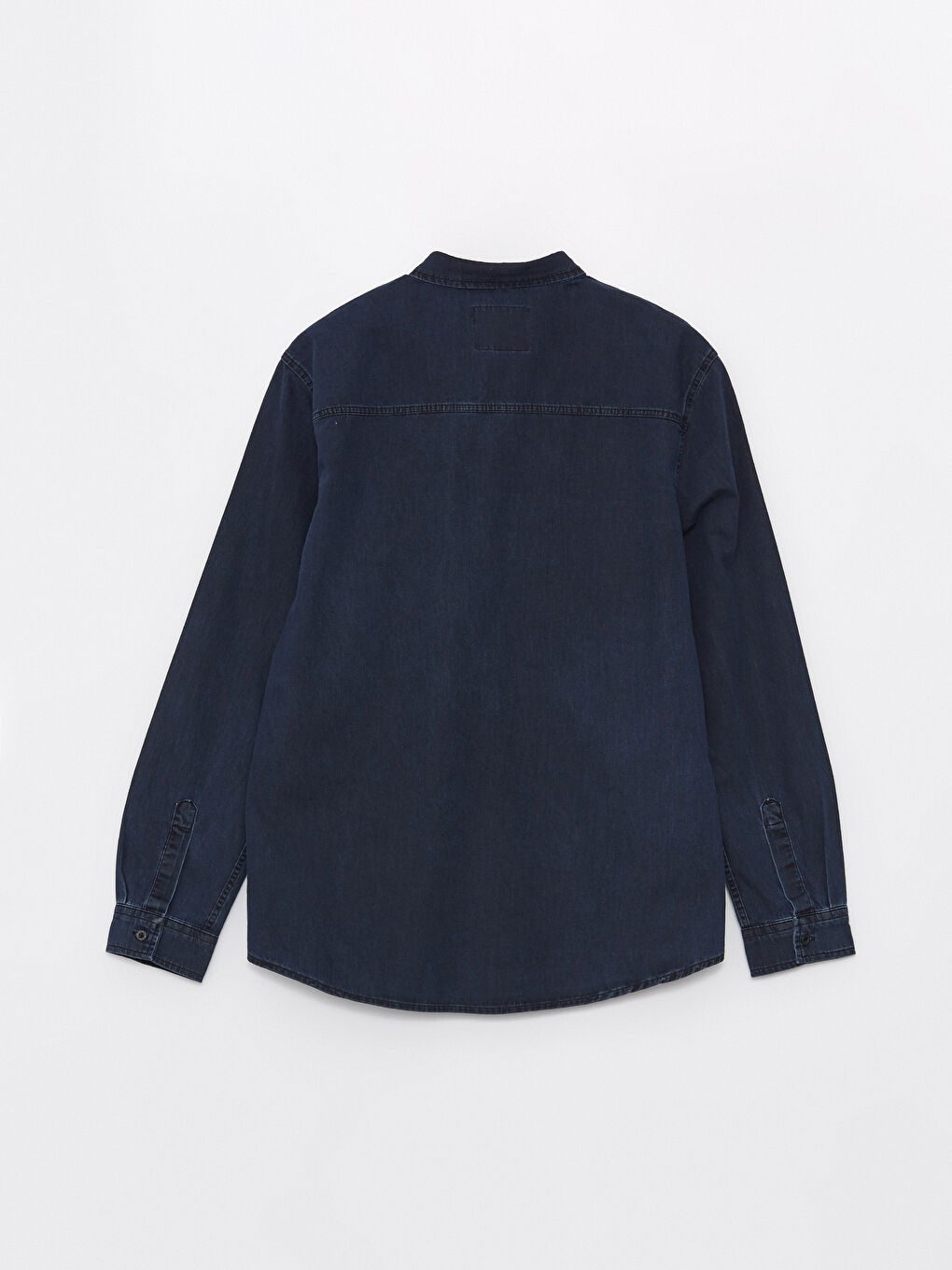 Slim Fit Long Sleeve Men Jean Shirt -S45044Z8-309