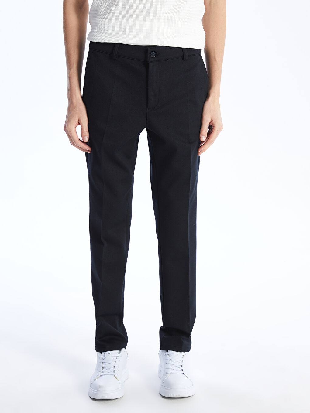 Muške pantalone slim fit -S45051Z8-RFH