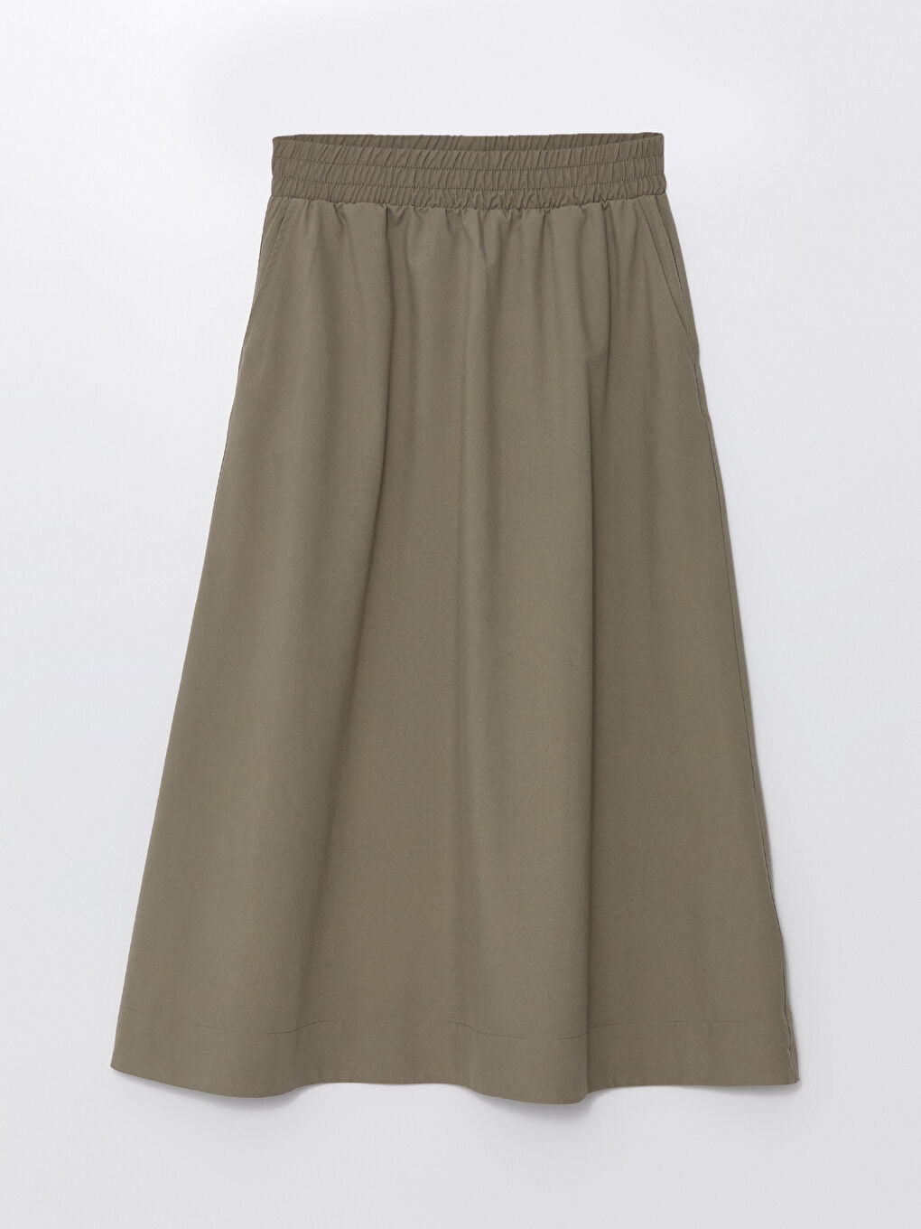 Women's Elastic Waist Regular Skirt -S45085Z8-QYY