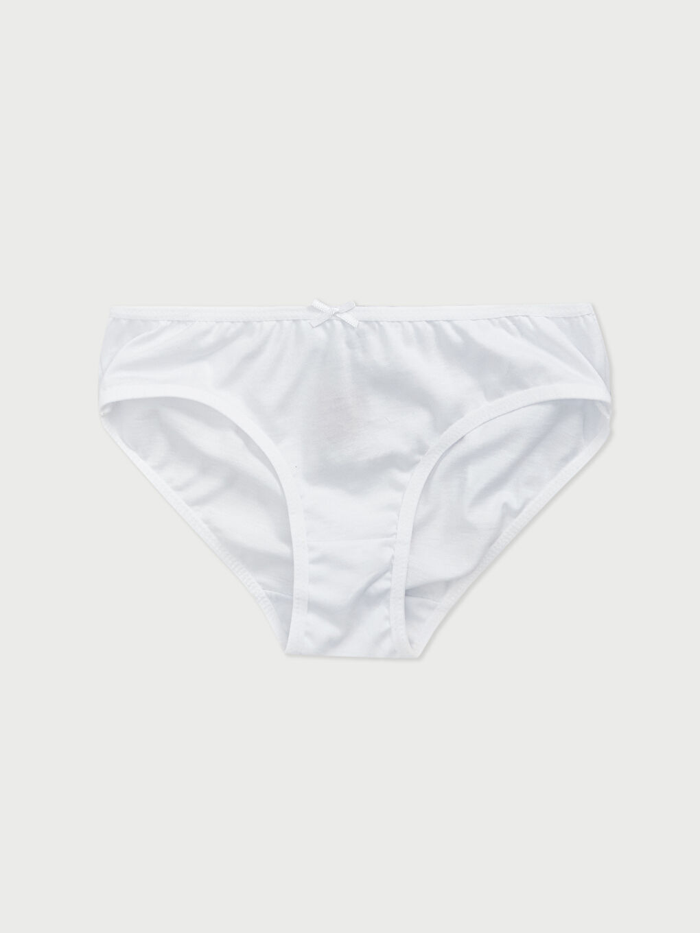 Beyaz Basic Kız Çocuk Külot