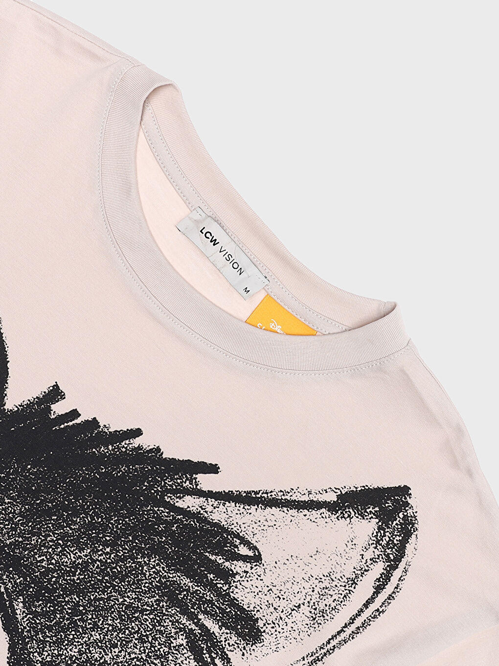 Crew Neck Bambi Printed Short Sleeve Oversize Women's T-Shirt-2