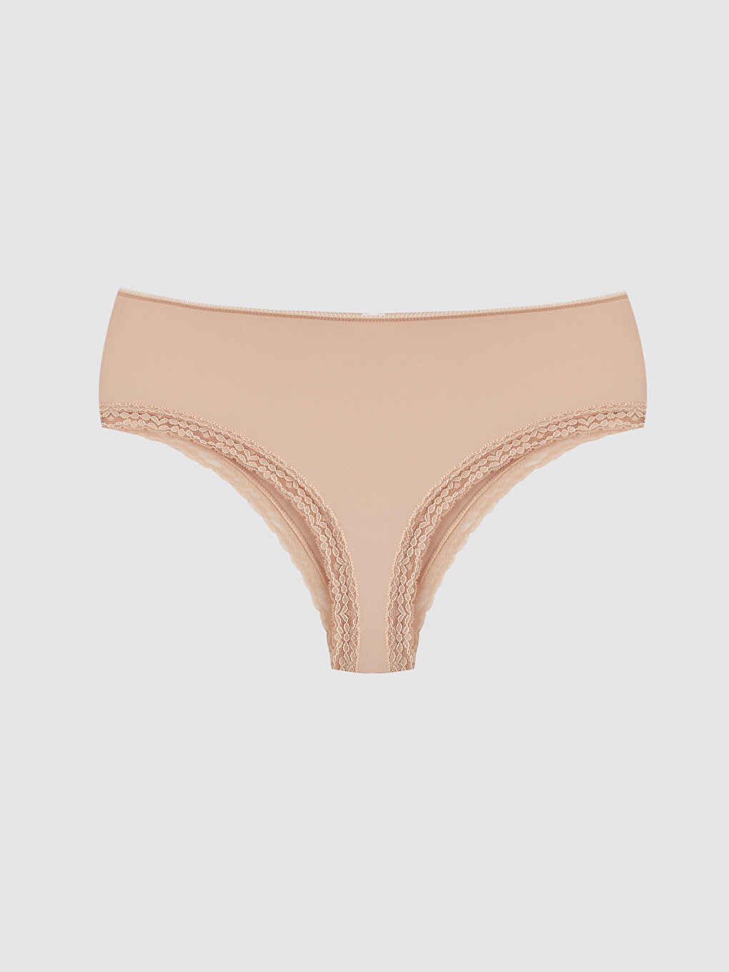 Pembe Düz Brazilian Külot