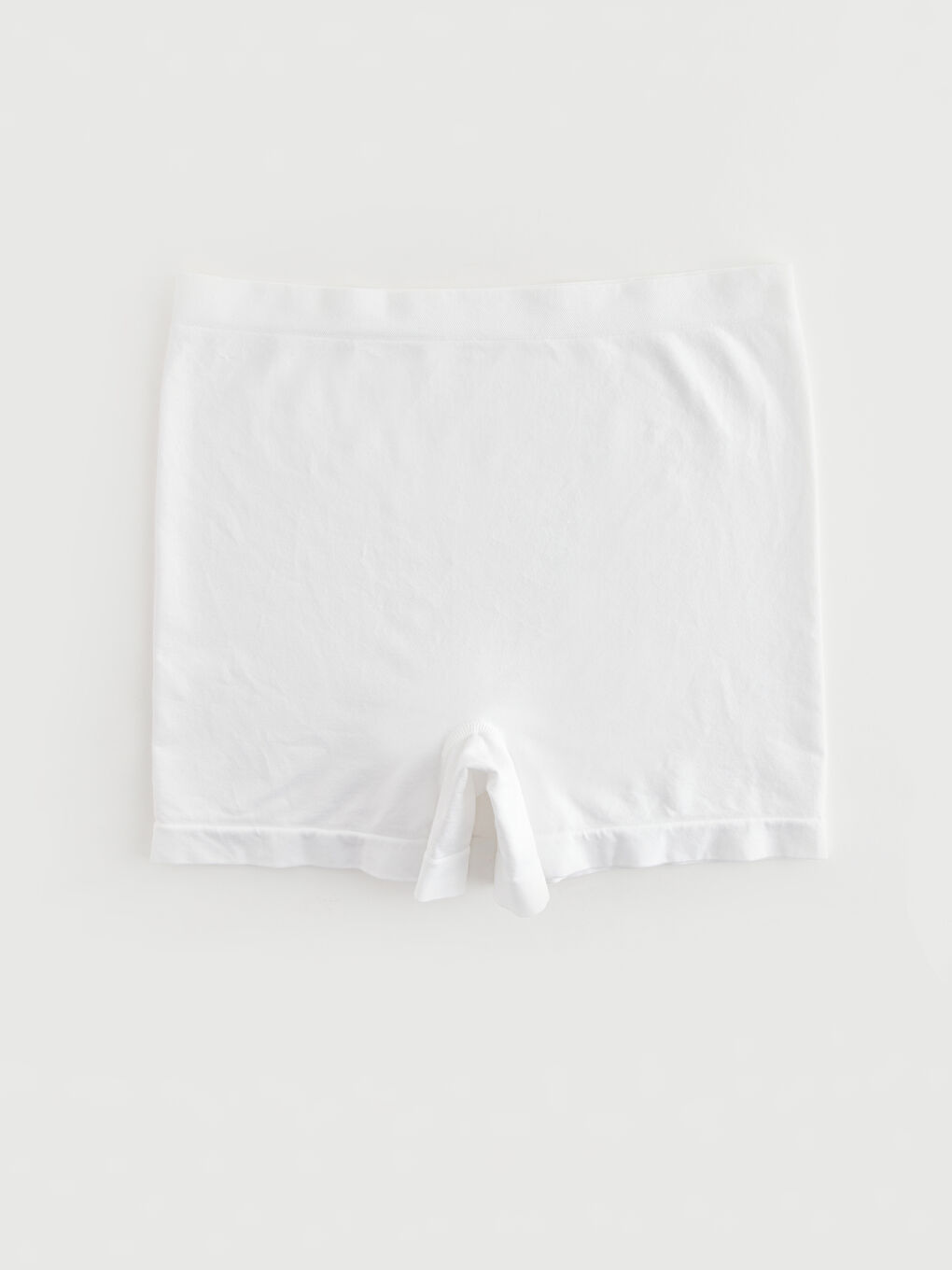 Beyaz Düz Boxer Külot-1