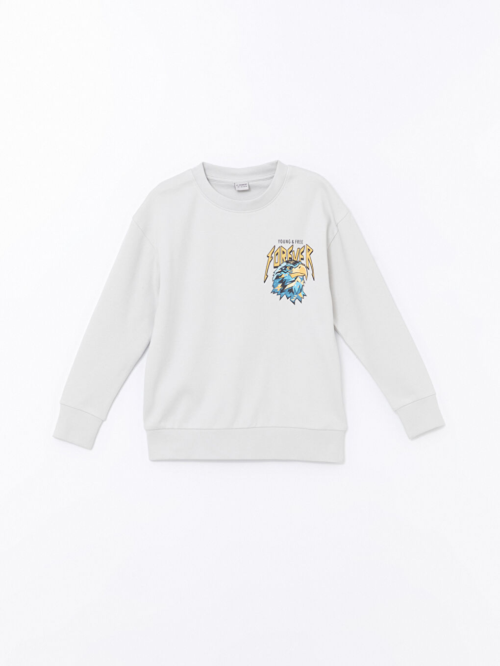 Crew Neck Boys' T-Shirt -S45312Z4-KXT
