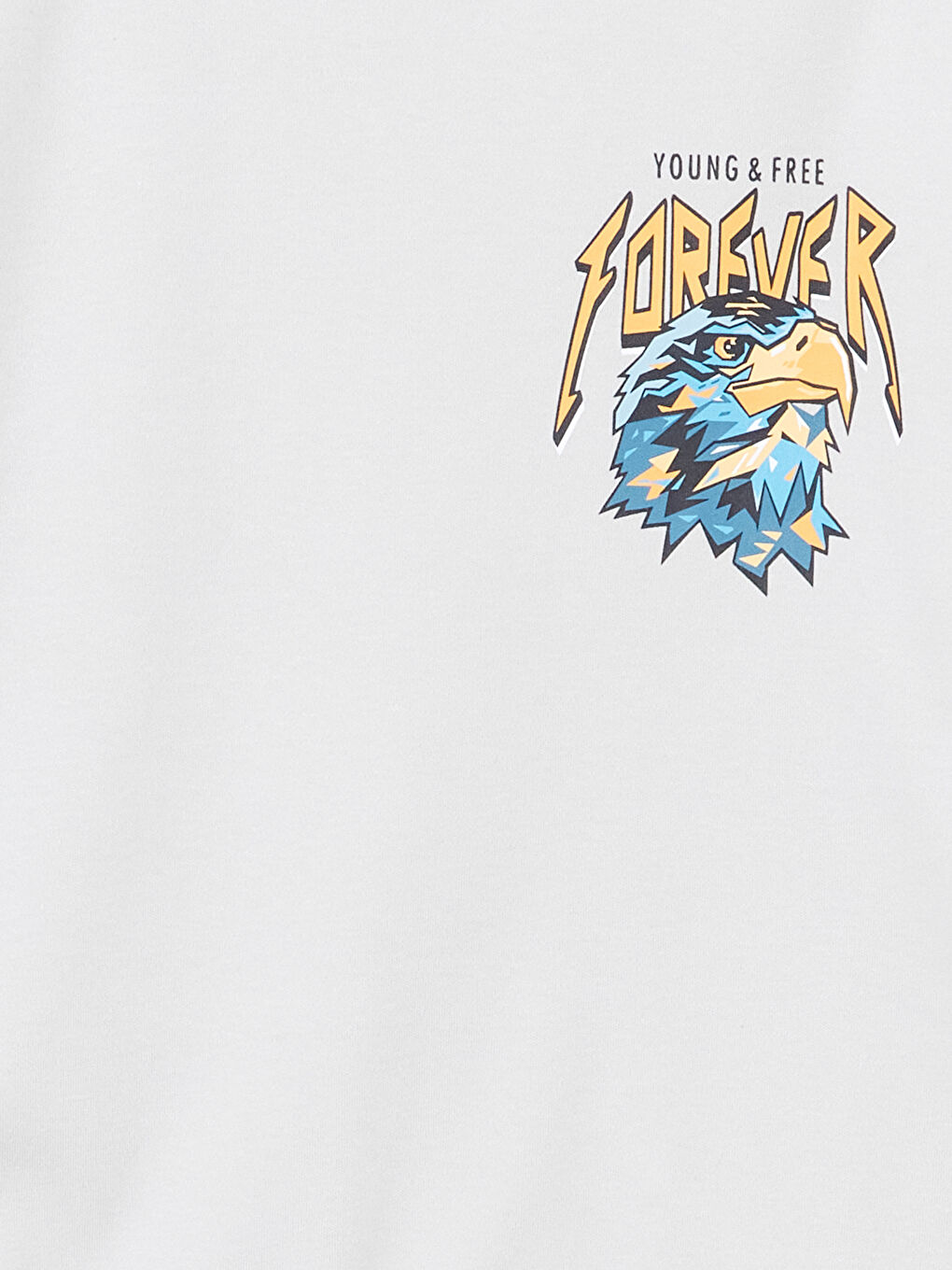 Crew Neck Boys' T-Shirt -S45312Z4-KXT